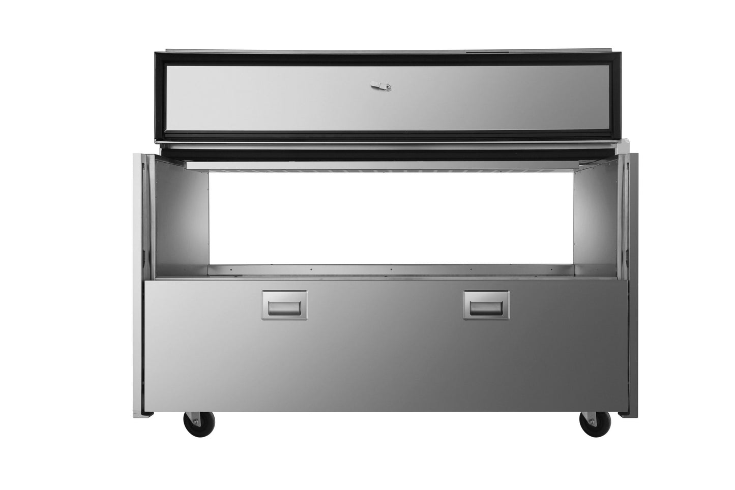 Atosa AMC-5802 58" Forced Air Milk Cooler-Double Access
