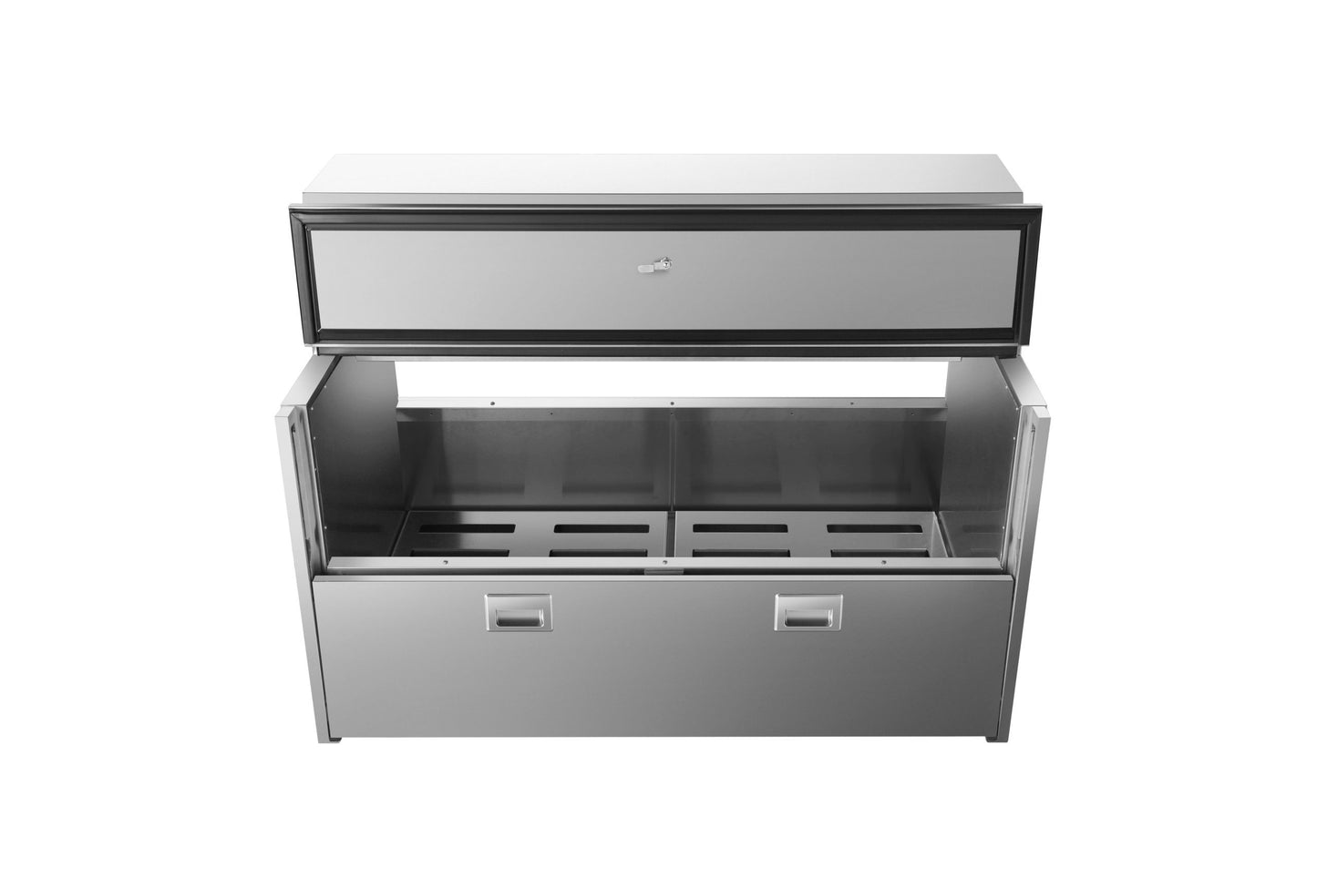 Atosa AMC-5802 58" Forced Air Milk Cooler-Double Access