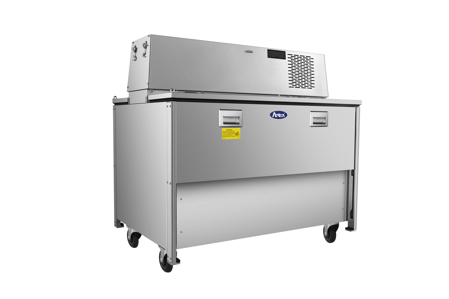 Atosa AMC-4902 49" Forced Air Milk Cooler-Double Access