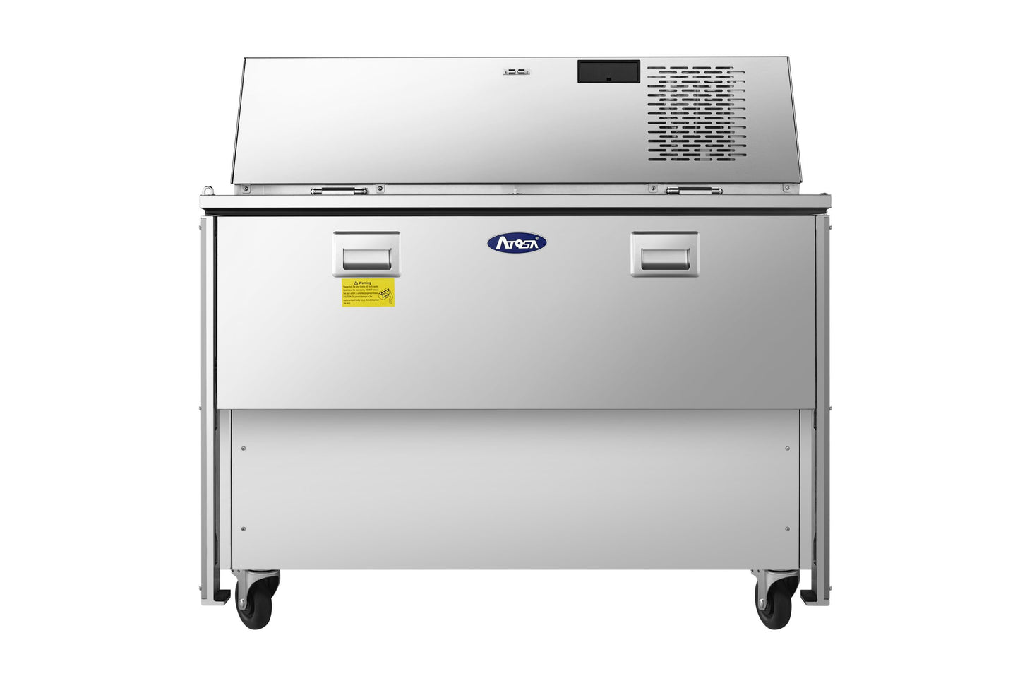 Atosa AMC-4902 49" Forced Air Milk Cooler-Double Access