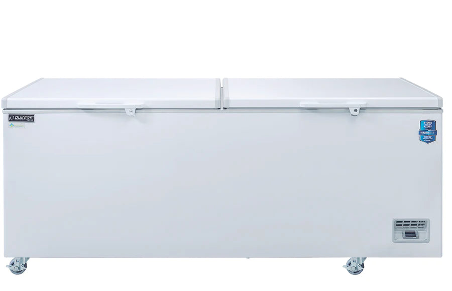 Dukers BD/BG-620 Solid Open Lids Chest Freezers