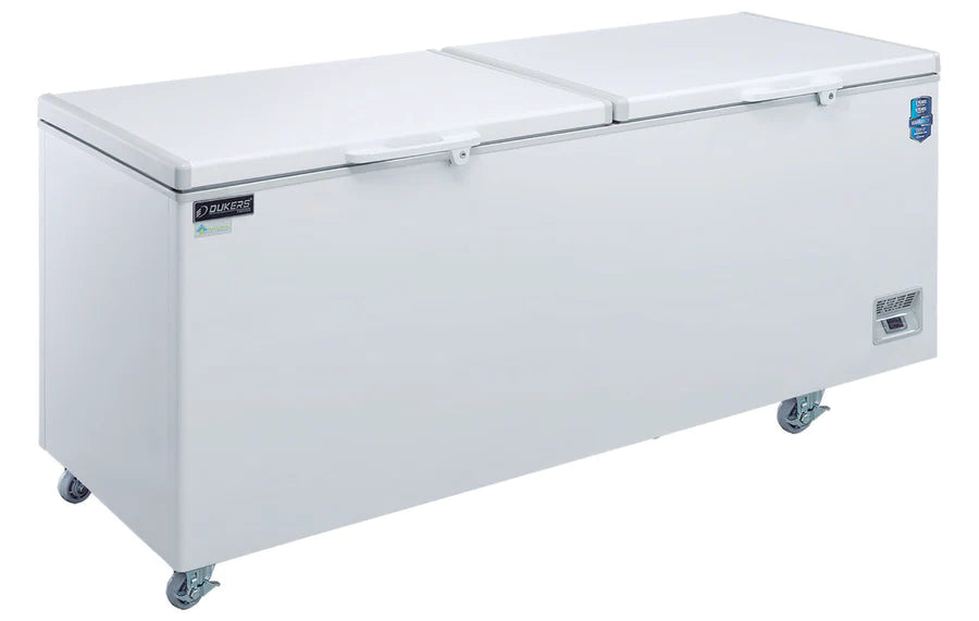 Dukers BD/BG-760 Solid Open Lids Chest Freezers