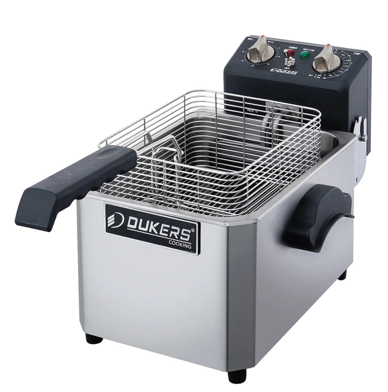 Dukers DCF10E One Basket Electric Fryer