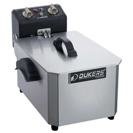 Dukers DCF7E One Basket Electric Fryer