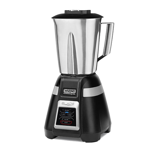 Waring BB320S 1 HP Bar Blender, 2-Speed/Pulse w/ Keypad Controls and 48 oz. Stainless Steel Container