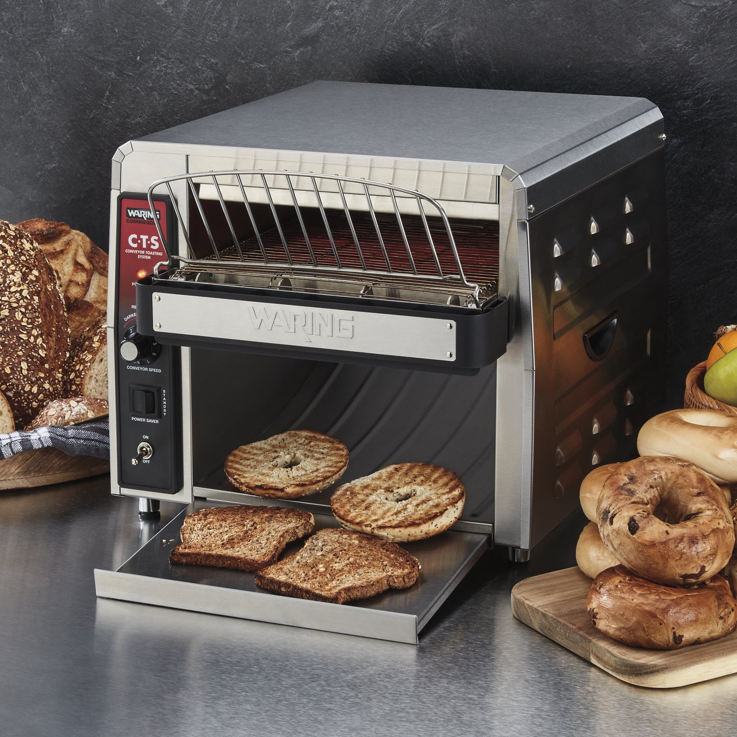 Waring CTS1000 Conveyor Toasting System, 120V, 1800W