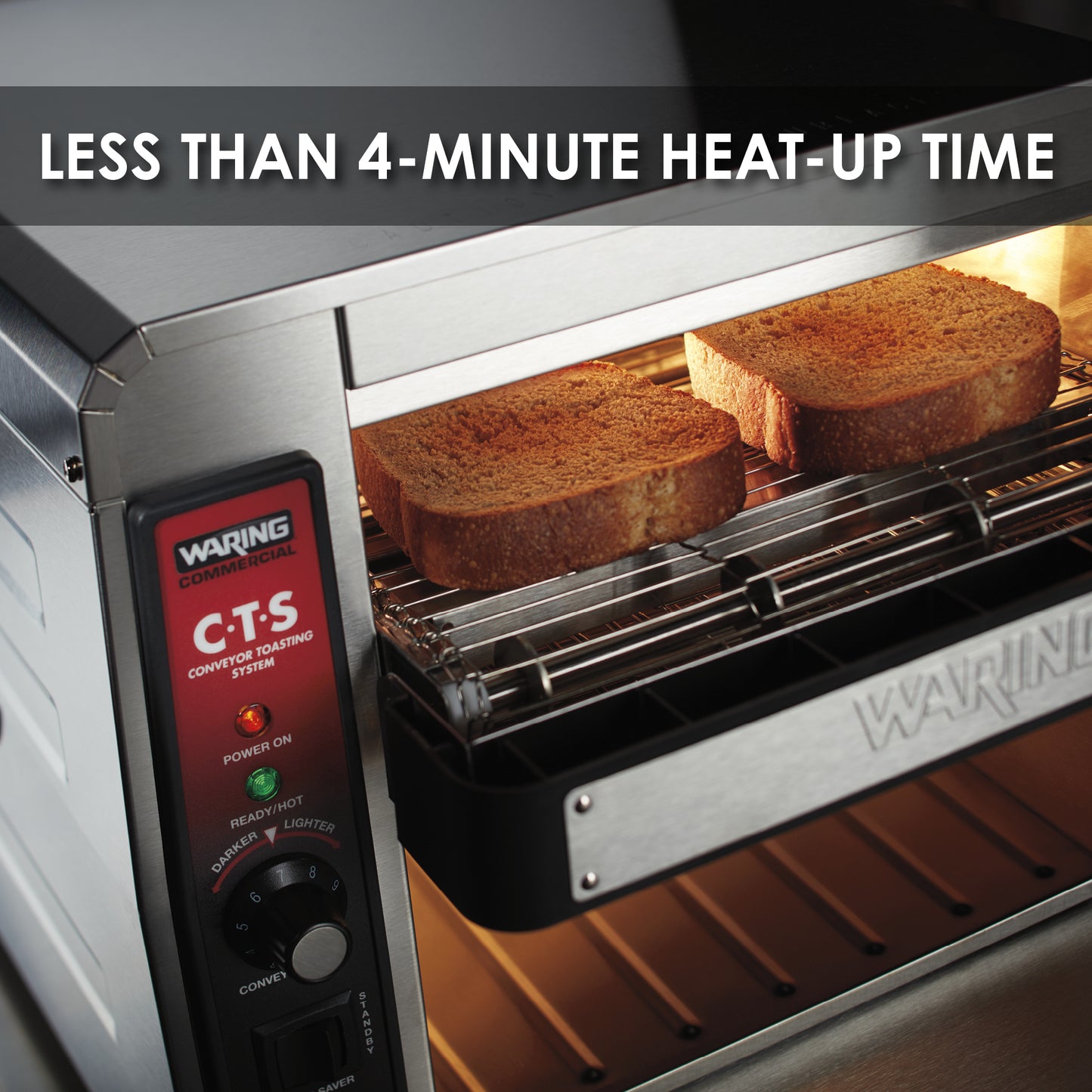Waring CTS1000B Conveyor Toasting System, 208V, 2700W