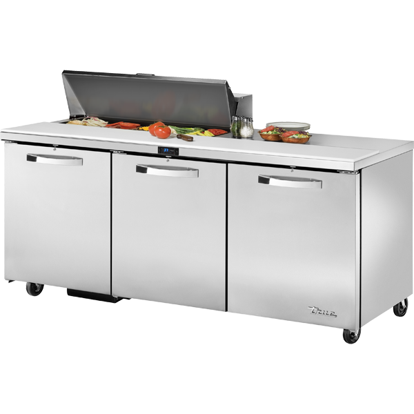 True TSSU-72-10-HC~SPEC3 Solid Door Sandwich/Salad Unit Spec Package 3