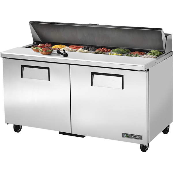 True TSSU-60-16-HC Solid Door Sandwich/Salad Unit
