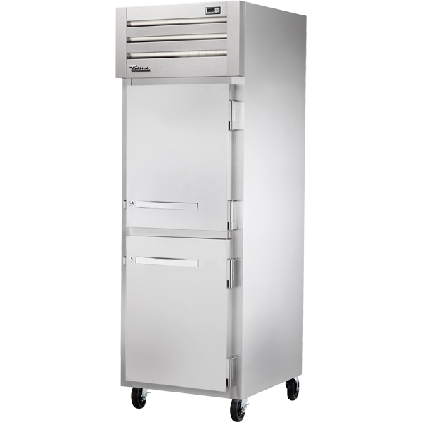 True STR1F-2HS-HC Reach-In Solid Half Swing Door Freezer