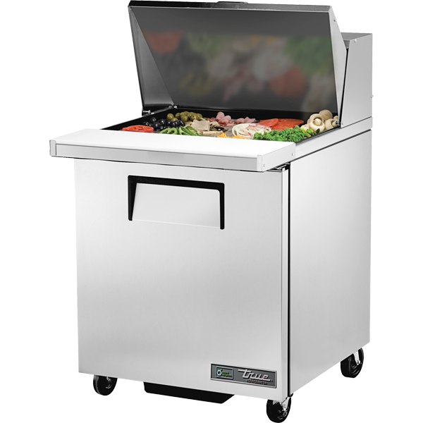 True TSSU-27-12M-C-HC Mega-Top Solid Door Sandwich/Salad Unit