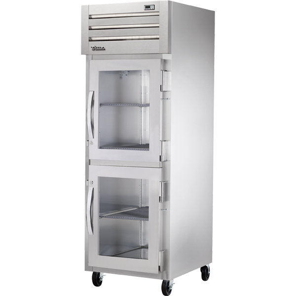 True STG1F-2HG-HC Reach-In Glass Half Swing Door Freezer