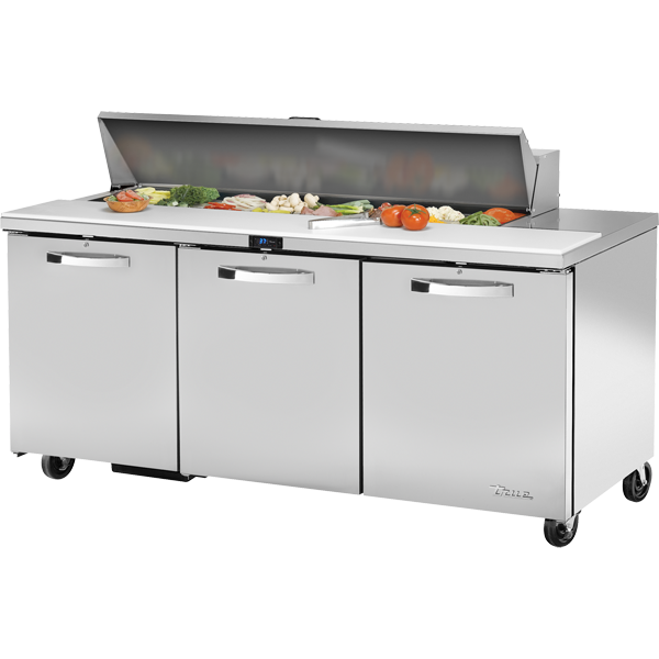True TSSU-72-16-HC~SPEC3 Solid Door Sandwich/Salad Unit Spec Package 3