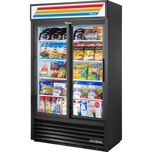 True GDM-41SL-HC-LD Slide Door Slim Line Refrigerator