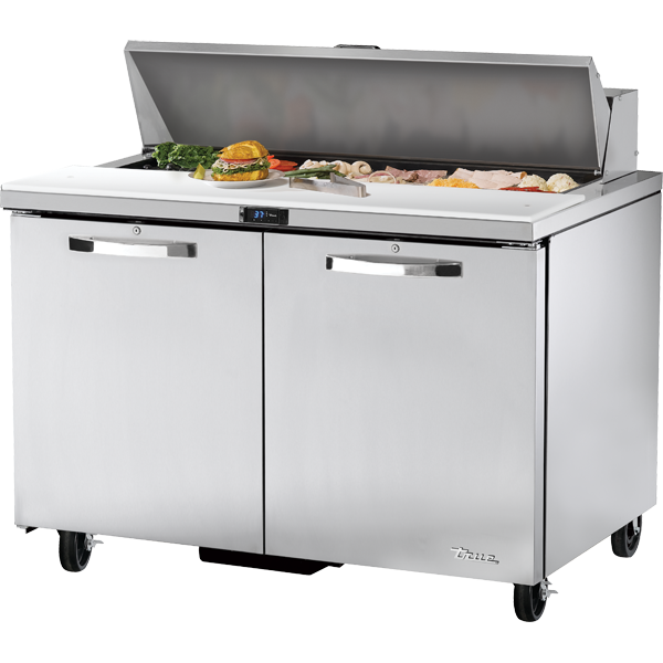 True TSSU-48-12-HC~SPEC3 Solid Door Sandwich/Salad Unit Spec Package 3