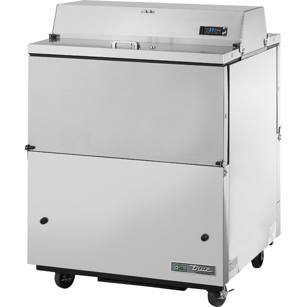 True TMC-34-S-DS-SS-HC Dual Sided Milk Cooler Stainless Steel Exterior/Stainless Steel Interior