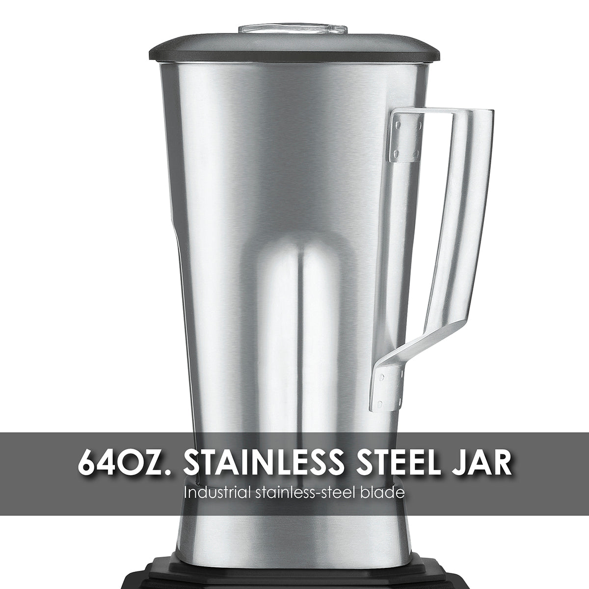 Waring TBB160S6 2 HP Blender, Electronic Keypad & 60-Second Timer,with 64 oz. Stainless Steel Container