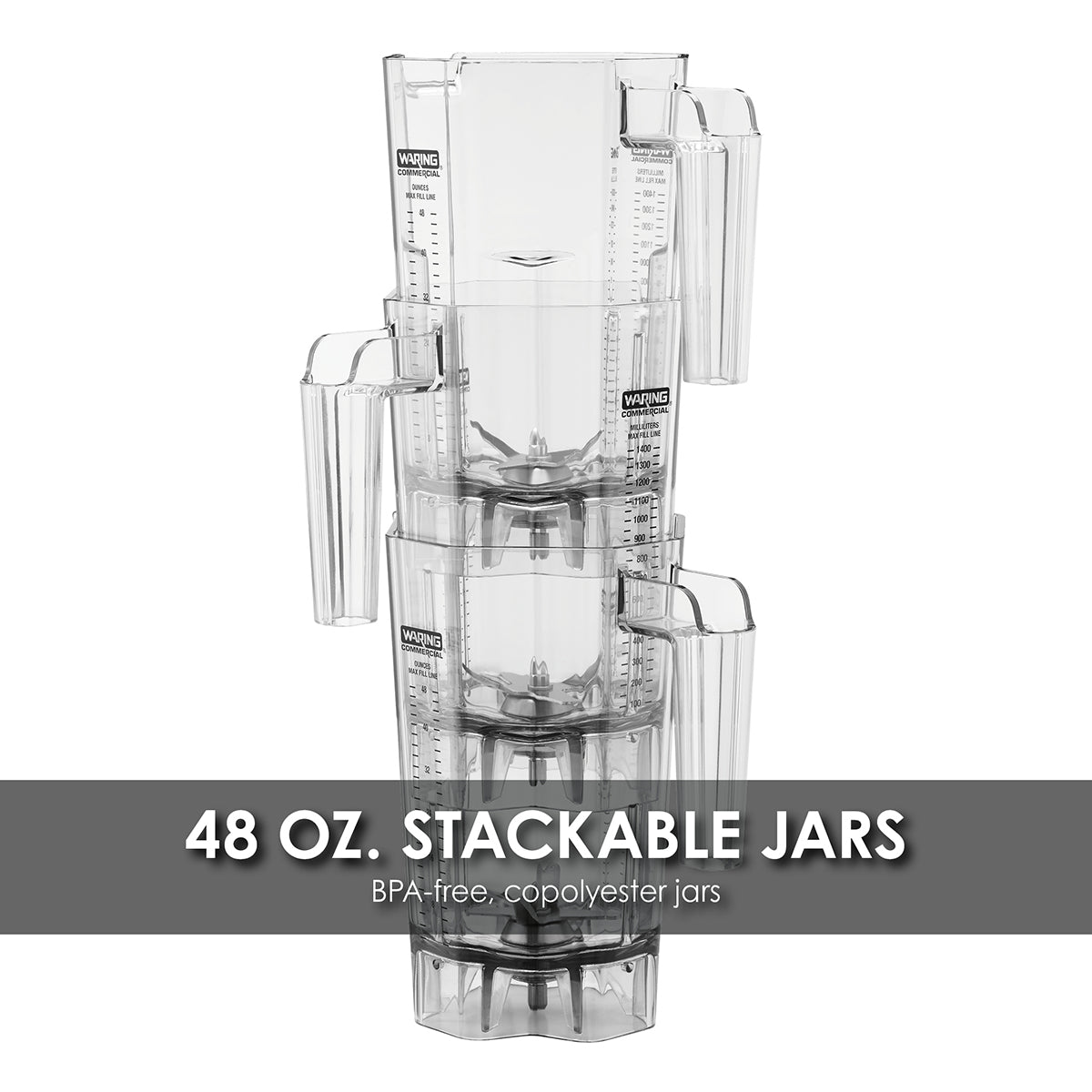Waring TBB175 2 HP Blender,Variable Dial Controls with 48 oz. BPA-Free Copolyester Container