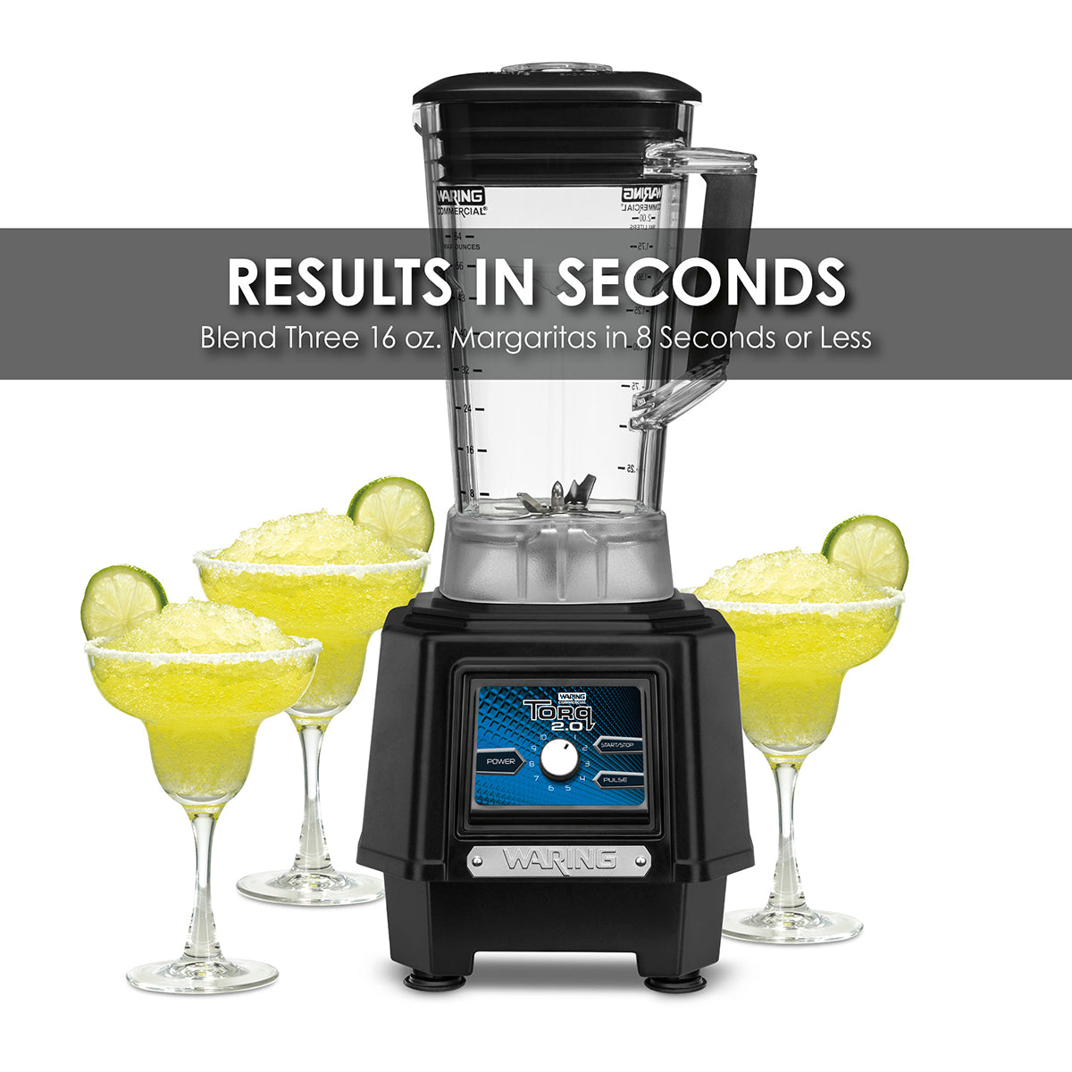Waring TBB175P6 2 HP Blender,Variable Dial Controls with 64 oz. BPA-Free Copolyester Container