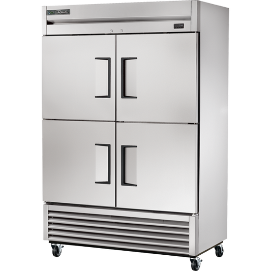 True T-49F-4-HC Reach-In Solid Half Swing Door -10ºF Freezer