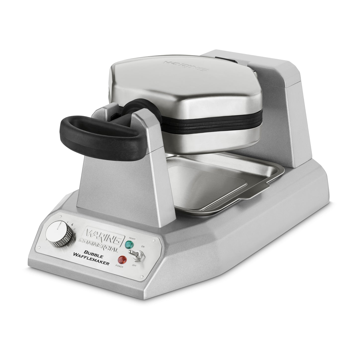 Waring WBW300X Heavy-Duty Bubble Waffle Maker with Serviceable Plates — 120V, 1200 Watts
