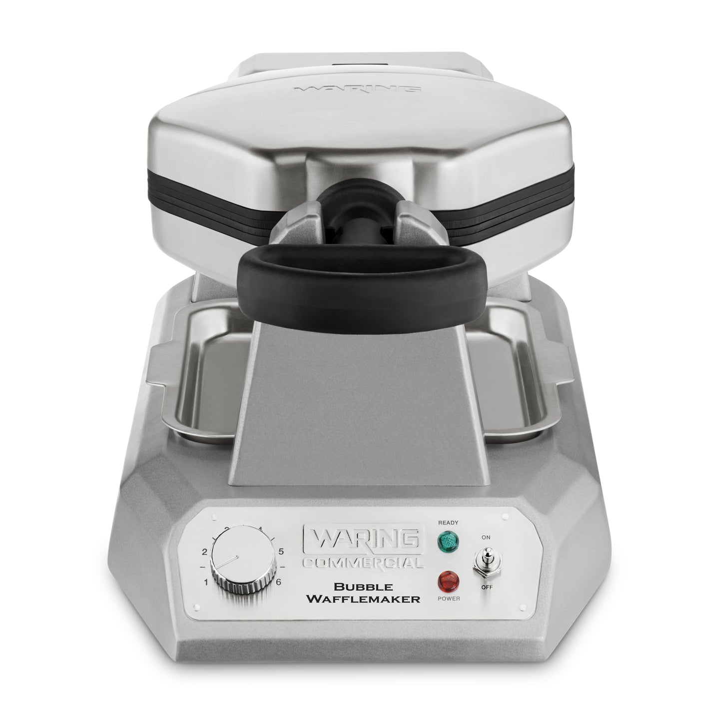 Waring WBW300X Heavy-Duty Bubble Waffle Maker with Serviceable Plates — 120V, 1200 Watts