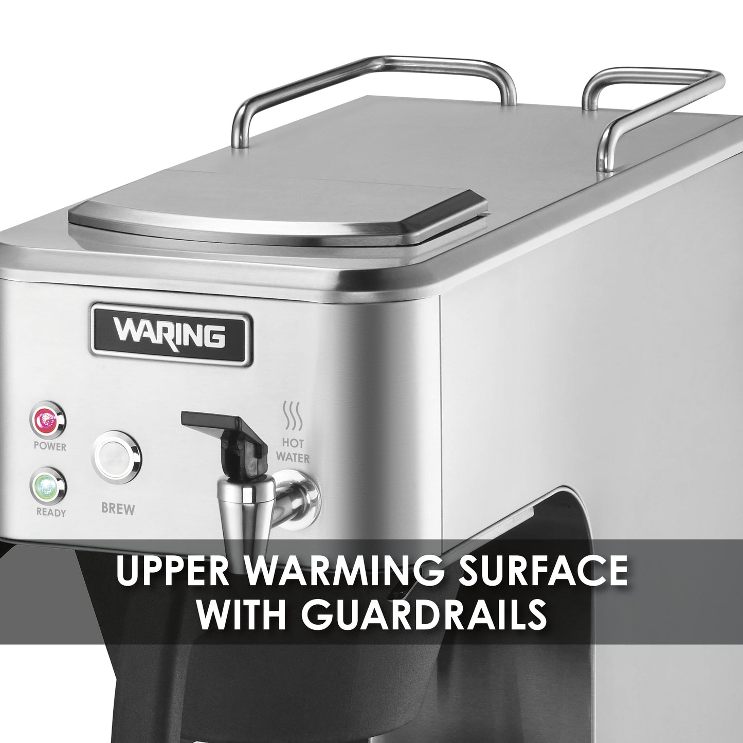 Waring WCM60PT Thermal Coffee Brewer, Hot Water Faucet