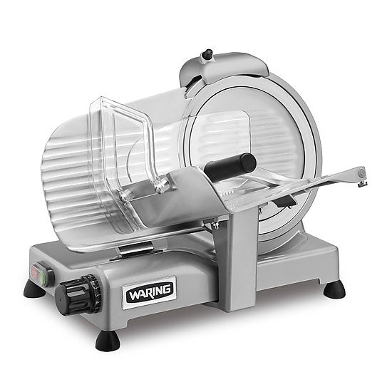 Waring WCS250SV 10 Inch Food Slicer- Silver