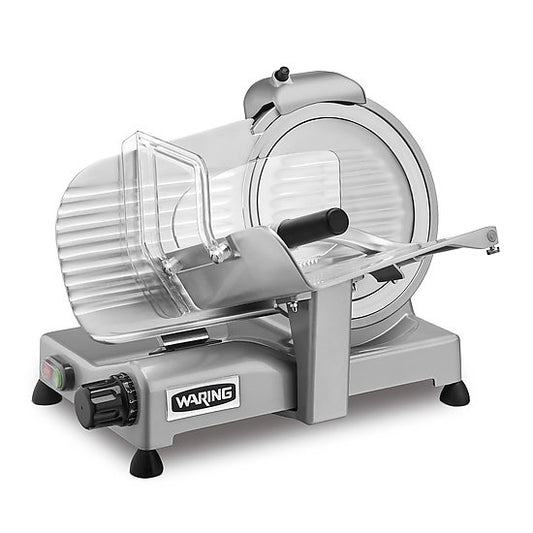 Waring WCS250SV 10 Inch Food Slicer- Silver