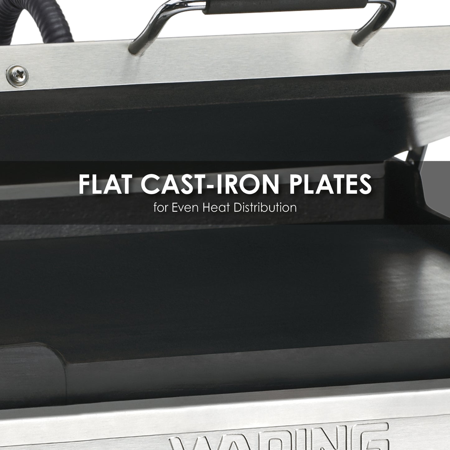 Waring WFG275 Full-Sized 14" x 14" Flat Toasting Grill — 120V (14" x 14" cooking surface)