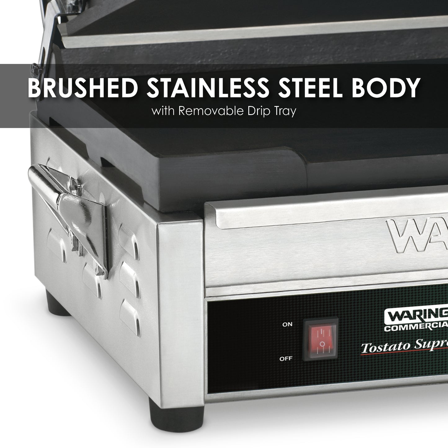 Waring WFG275 Full-Sized 14" x 14" Flat Toasting Grill — 120V (14" x 14" cooking surface)