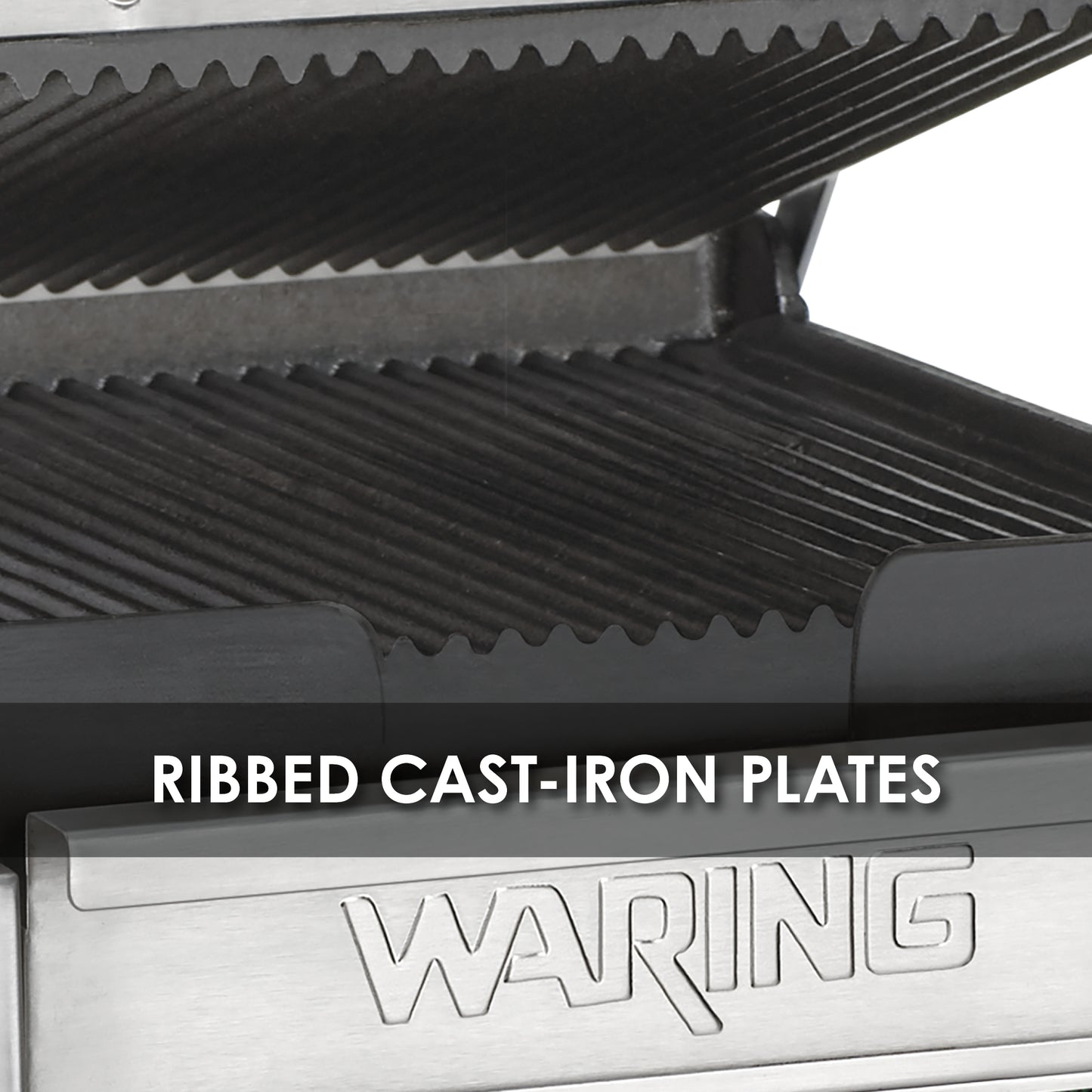 Waring WPG150 Panini Perfetto® Compact Panini Grill — 120V (9.75" x 9.25" cooking surface)