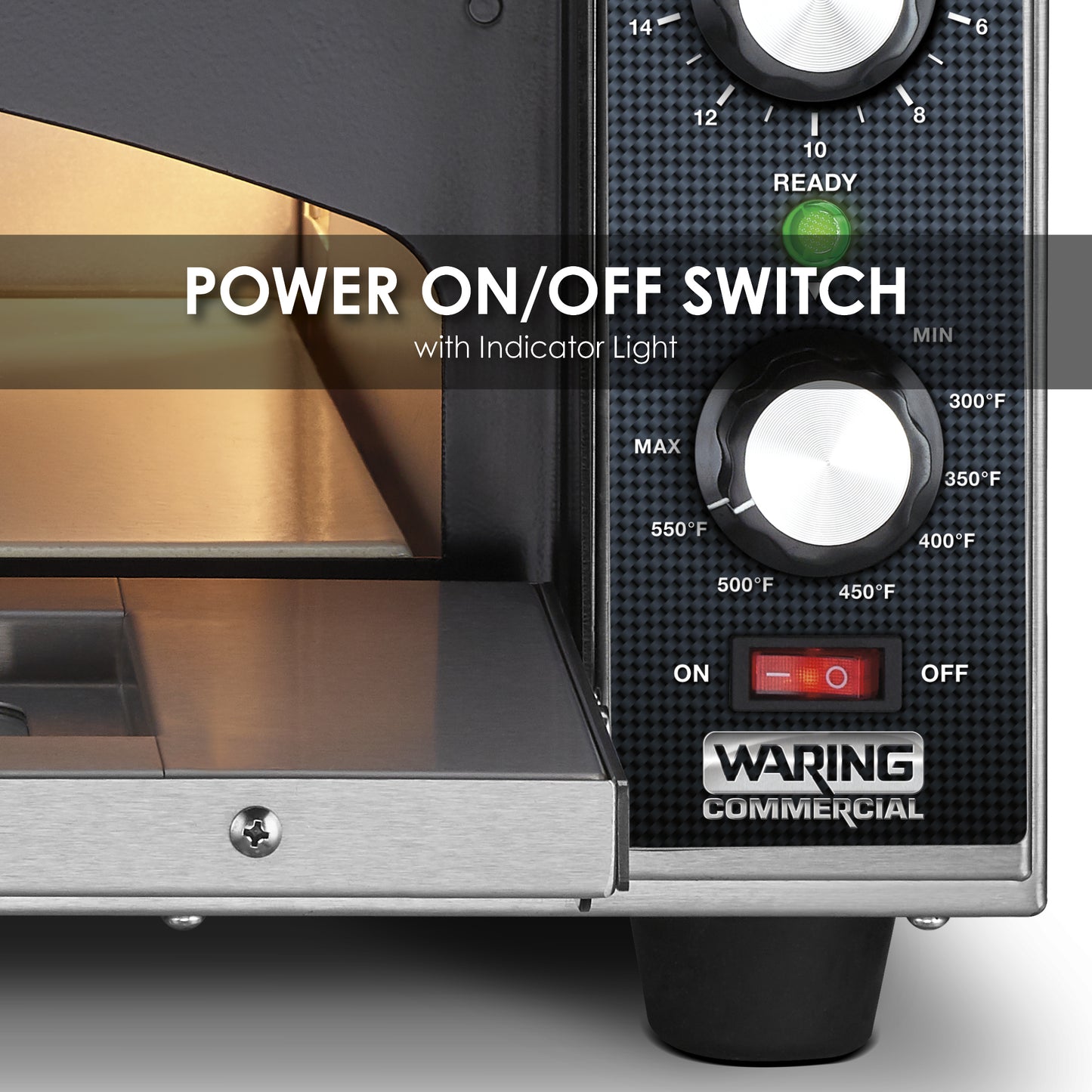 Waring WPO100 Medium-Duty Single-Deck Pizza Oven