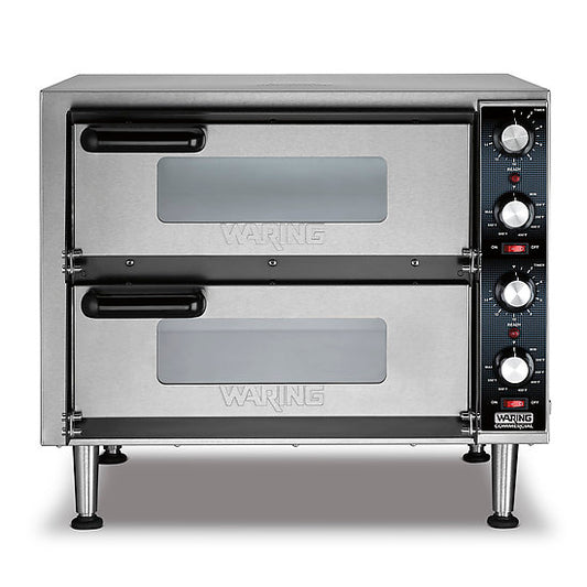 Waring WPO350 Medium-Duty Double-Deck Pizza Oven