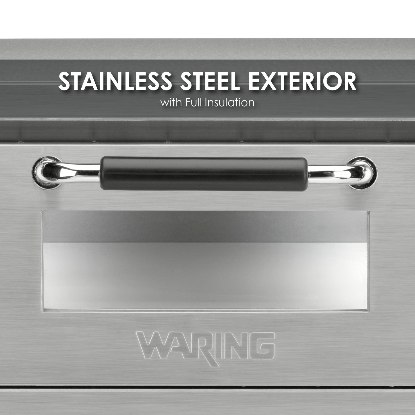 Waring WPO500 Commercial Single-Deck Pizza Oven, 120V-1800W