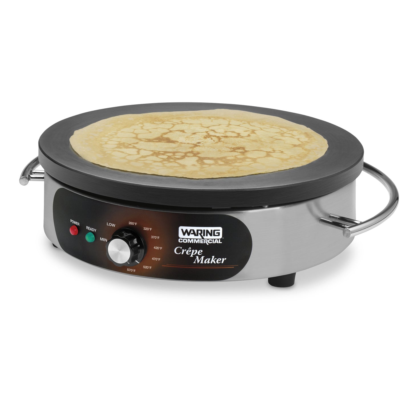 Waring WSC160X 16" Electric Crêpe Maker, 120V, 1800W, Spreader and Spatula included