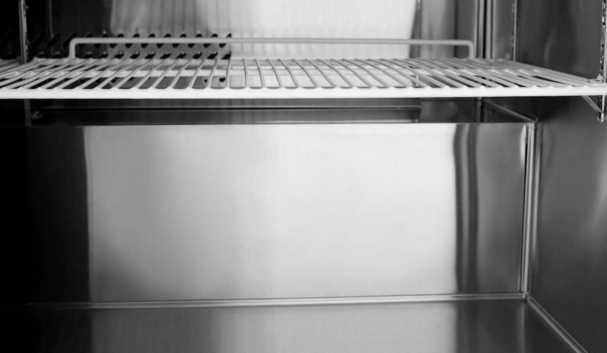Atosa MGF8404GR 72'' Undercounter-Refrigerator Dimensions: 72-7/10 W * 30 D * 34-1/8 H