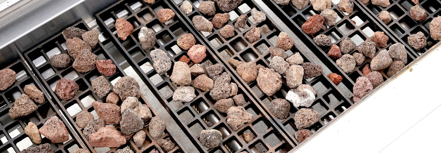 Atosa ATCB-36* HD 36'' Char-rock Broiler with Total 105,000 B.T.U.