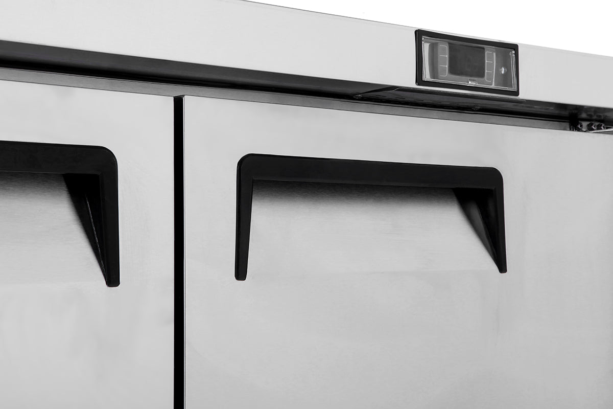 Atosa MGF8404GR 72'' Undercounter-Refrigerator Dimensions: 72-7/10 W * 30 D * 34-1/8 H