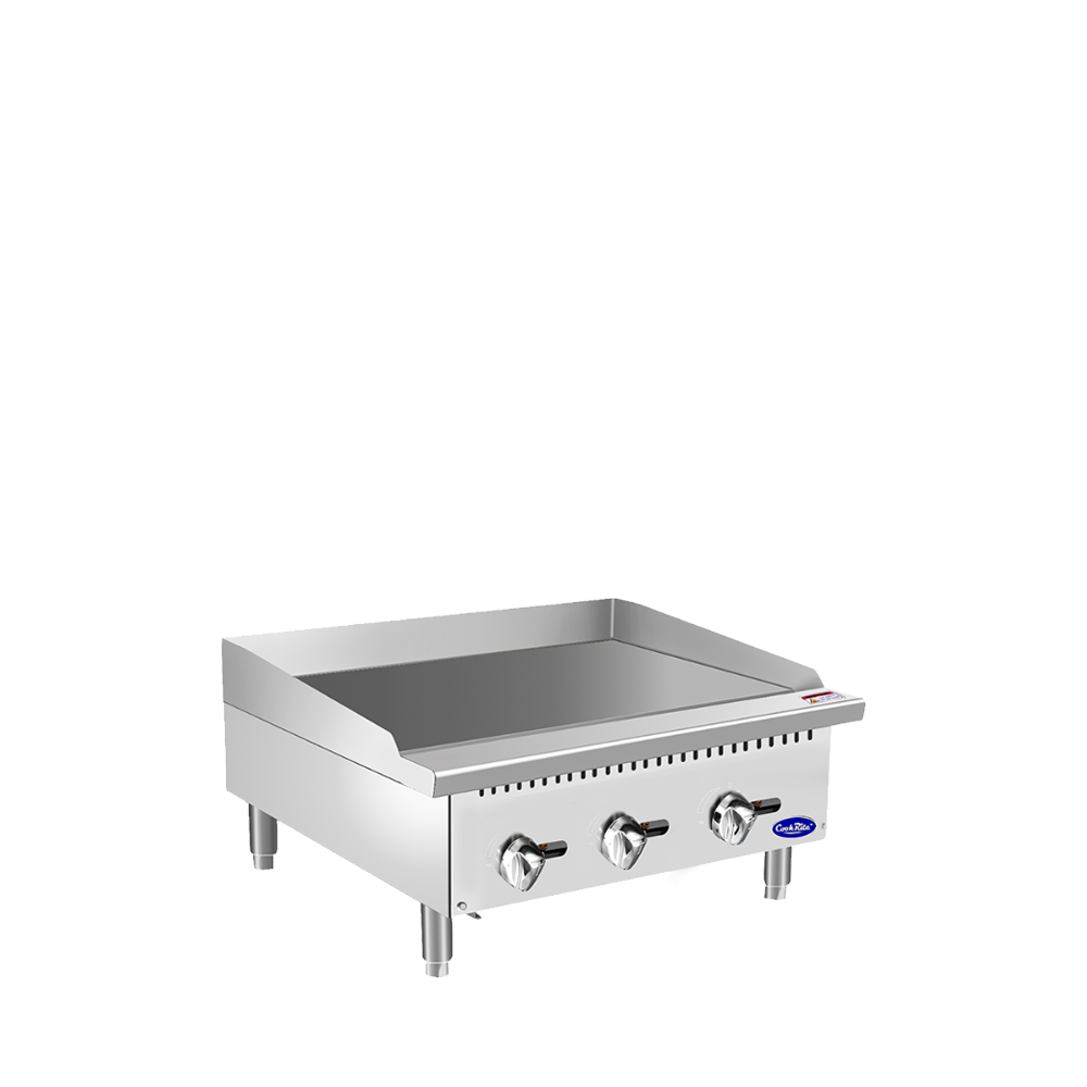 Atosa ATMG-36* HD 36'' Manual Griddle with Total 90,000 B.T.U.