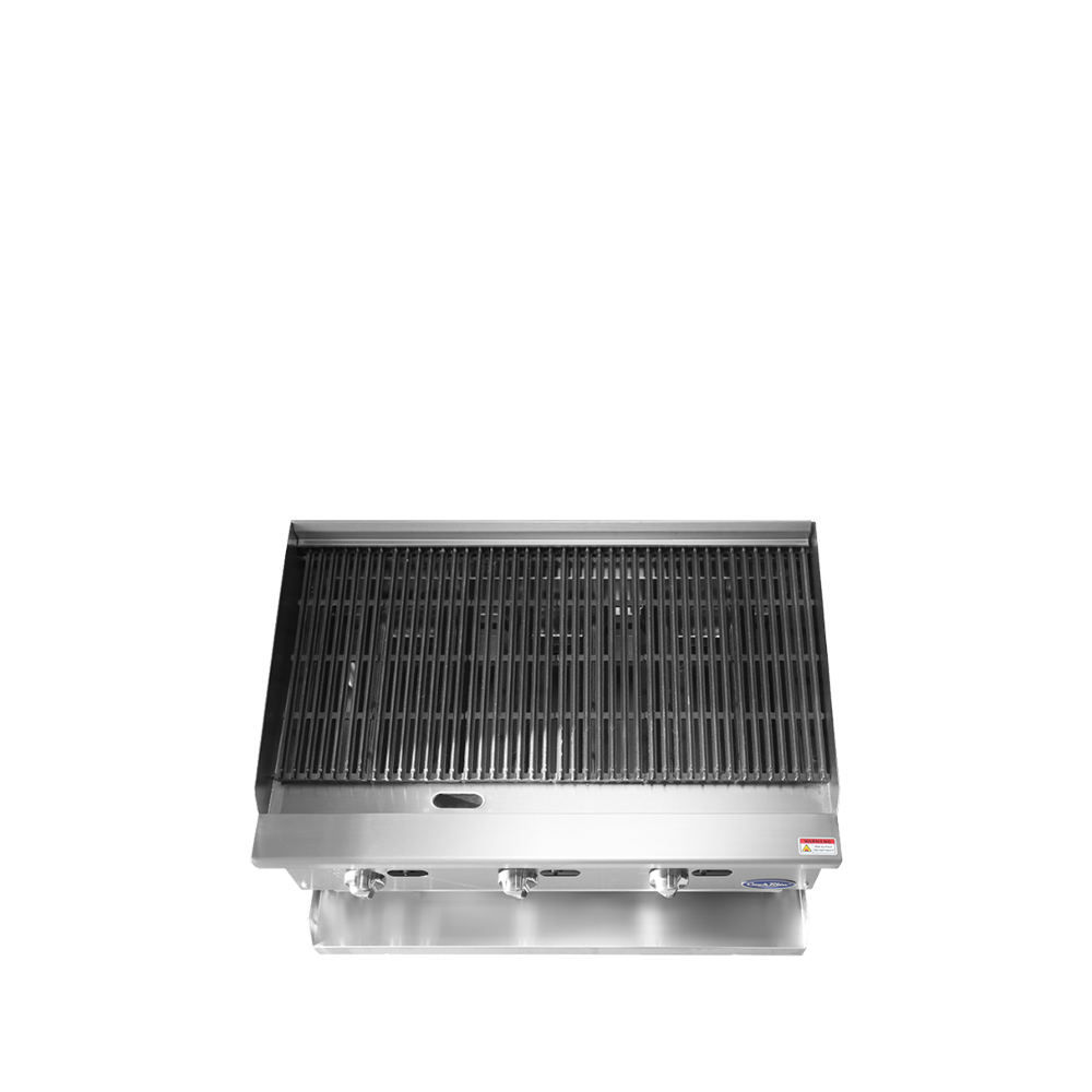 Atosa ATRC-36* HD 36'' Radiant Broiler with Total 105,000 B.T.U.