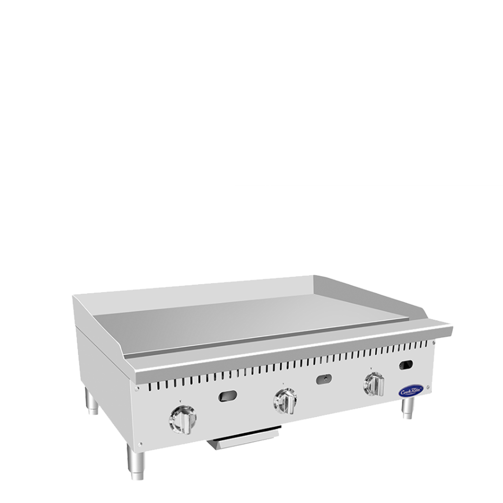 Atosa ATTG-36* HD 36'' Thermo-Griddle with Total 75,000 B.T.U. (with 1" Griddle Plate)