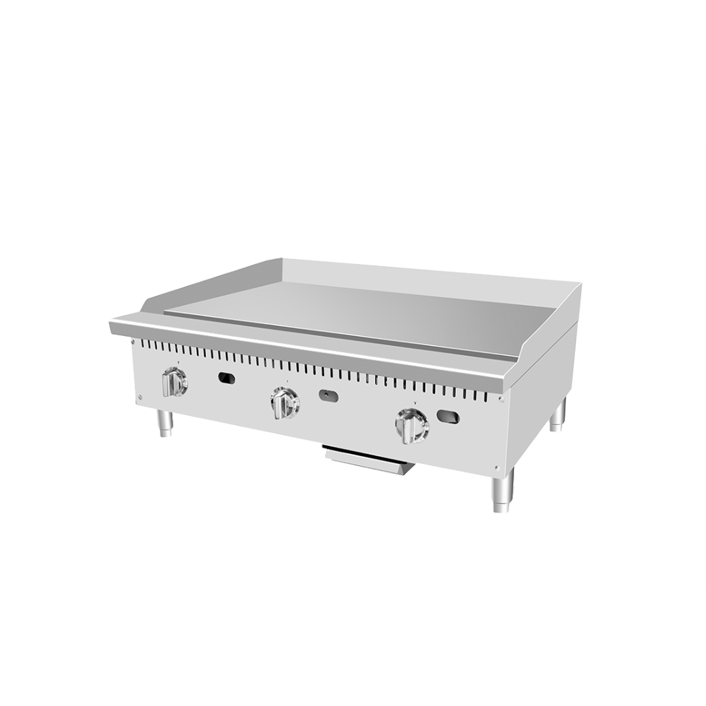 Atosa ATTG-36* HD 36'' Thermo-Griddle with Total 75,000 B.T.U. (with 1" Griddle Plate)