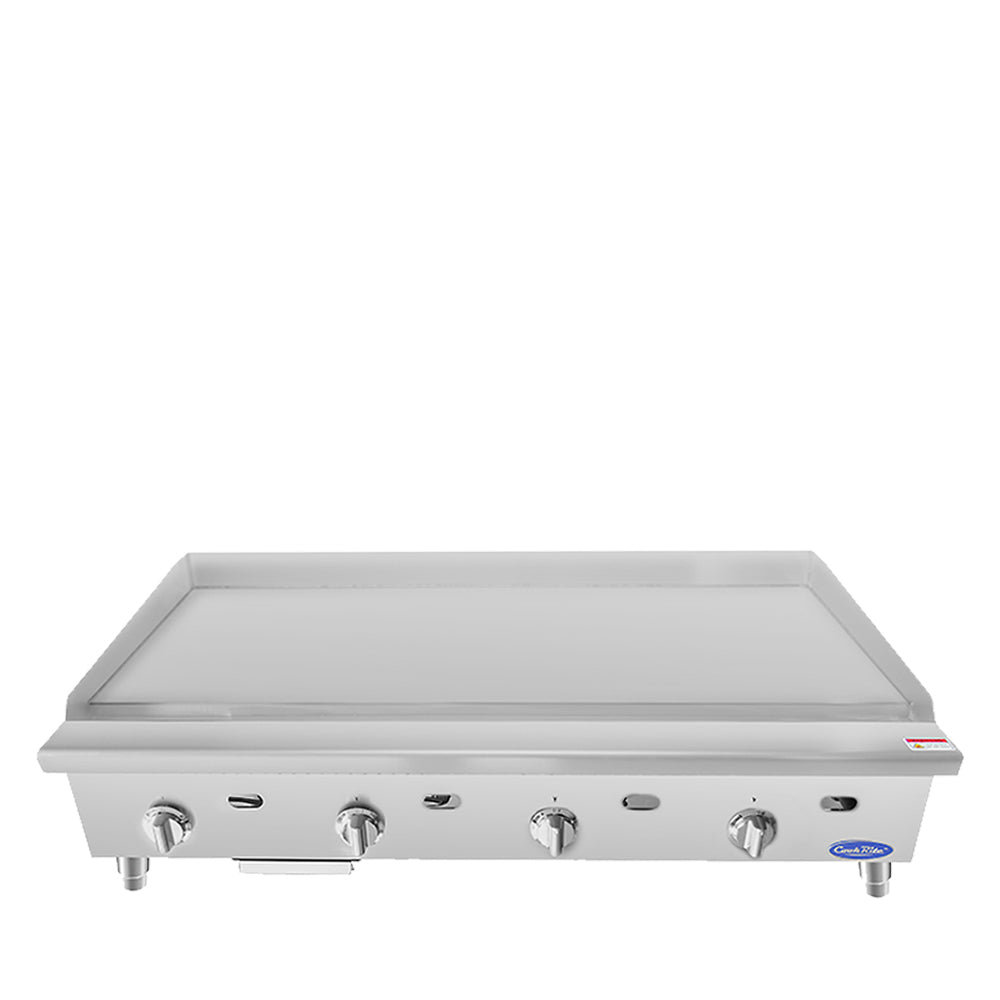 Atosa ATTG-48* HD 48'' Thermo-Griddle with Total100,000 B.T.U. (with 1" Griddle Plate)
