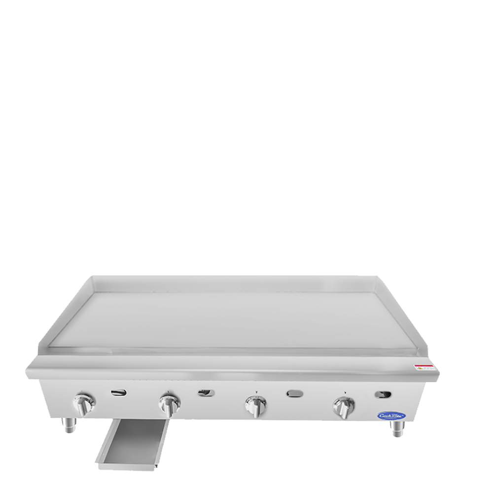 Atosa ATTG-48* HD 48'' Thermo-Griddle with Total100,000 B.T.U. (with 1" Griddle Plate)