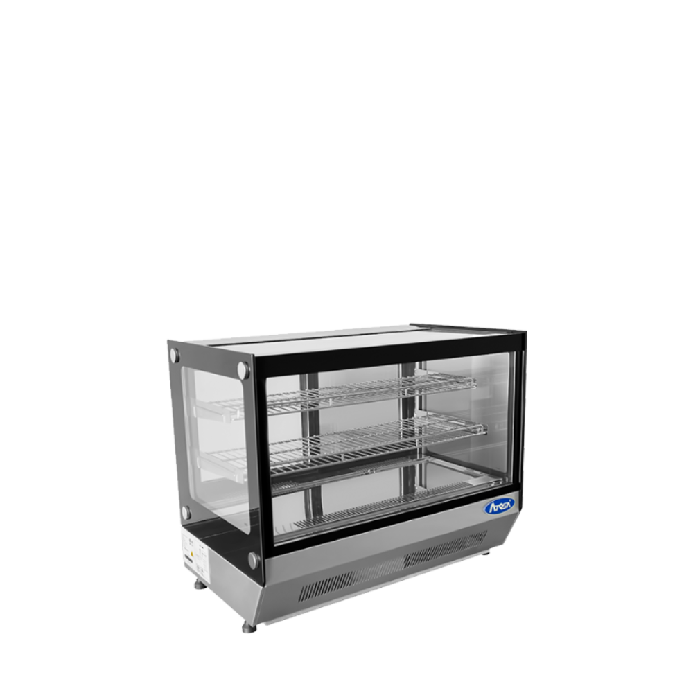 Atosa CRDS-42 Countertop Refrigerated Display Square, 4.2 Cu Ft