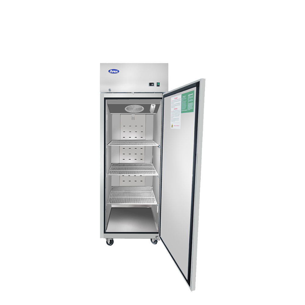 Atosa MBF8001GR Top Mount (1) Door Freezer Dimensions: 28-7/10 W * 31-7/10 D * 81-3/10 H
