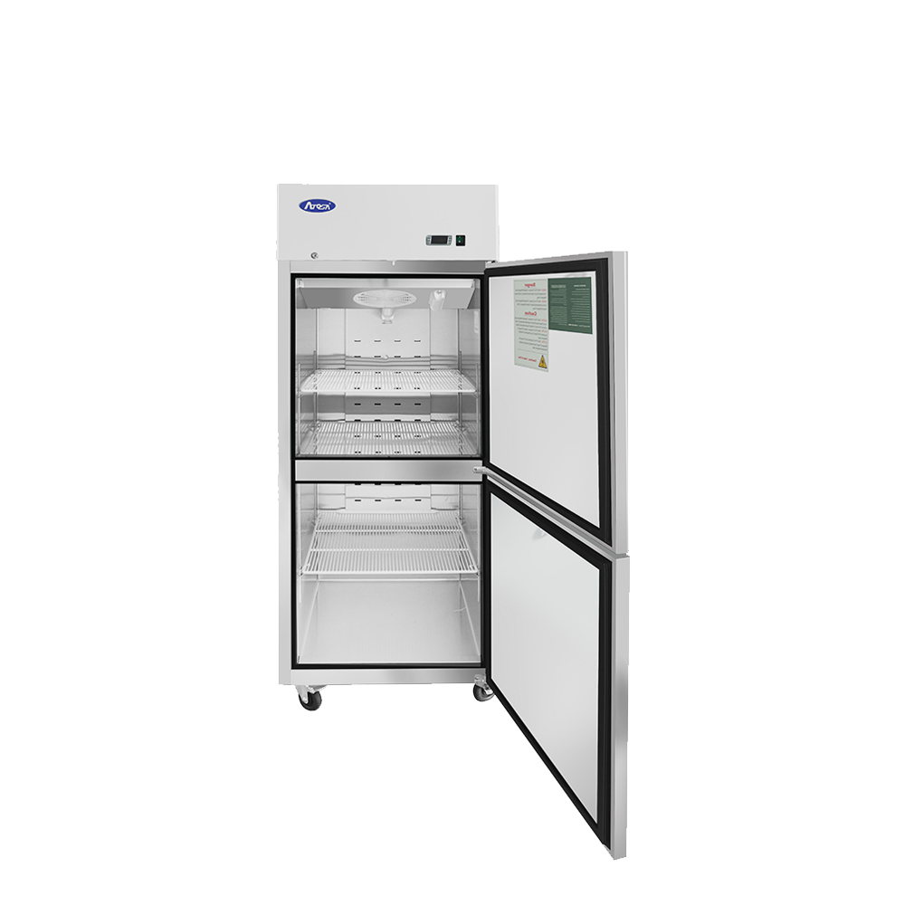 Atosa MBF8007GR Top Mount (2) Divided Door Freezer Right Hinged