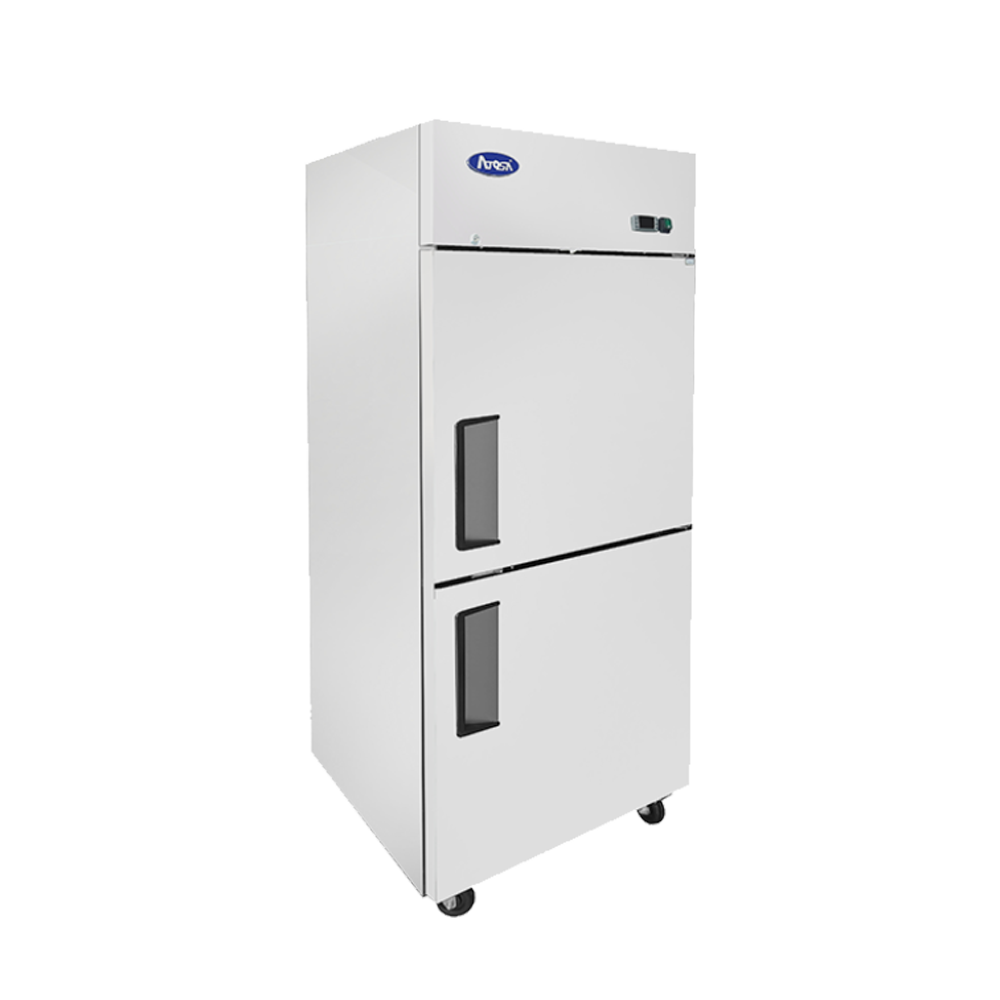 Atosa MBF8007GR Top Mount (2) Divided Door Freezer Right Hinged