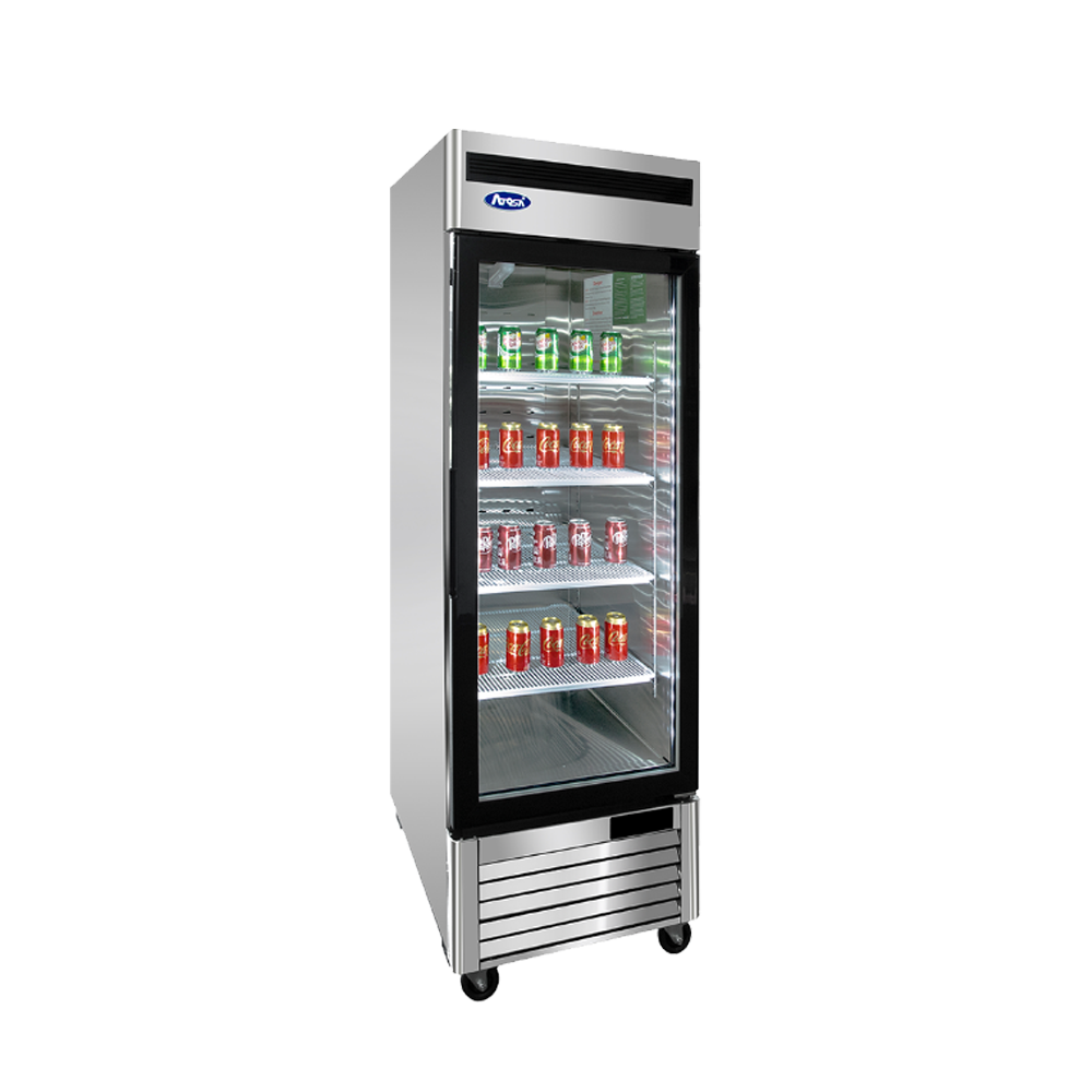 Atosa MCF8701GR Bottom Mount (1) Glass Door Freezer S/S In/Out